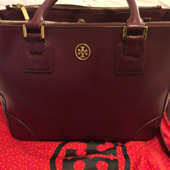 Tory Burch Robinson double zip tote - Picture 2 of 8